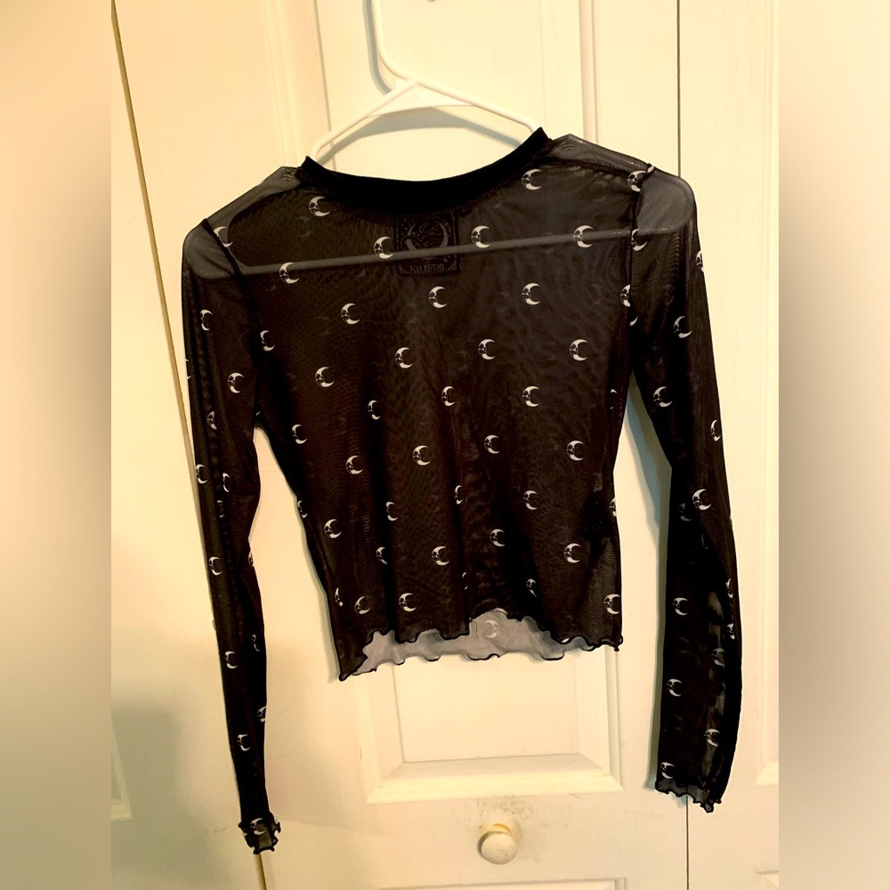 Mystica mesh crop top